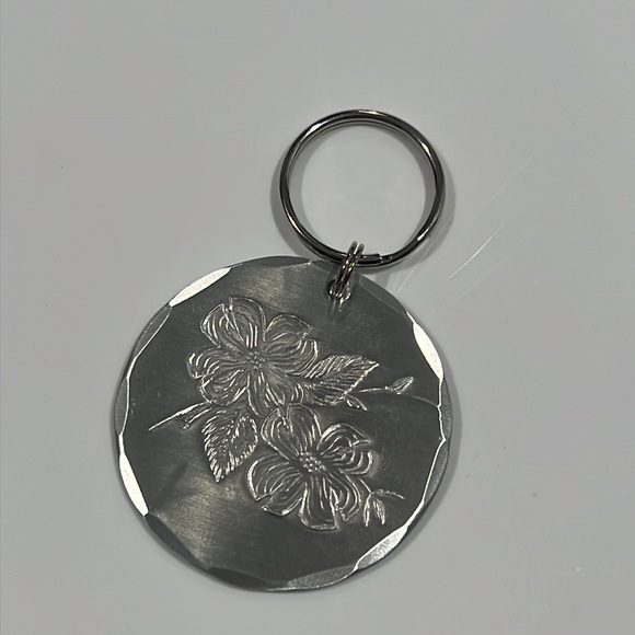 Wendell August Dogwood Tree Blossom Key Chain - Picture 2 of 8
